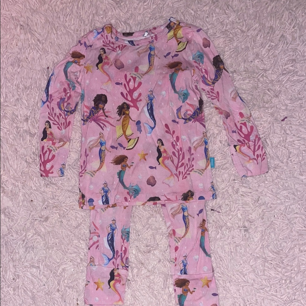 Posh Peanut X Disney dancing beneath the waves 2t pajama set